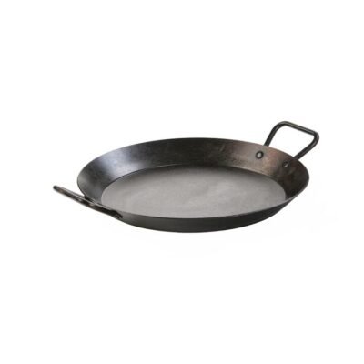 Lodge 15 Inch Seasoned Carbon Steel Dual Handle Pan