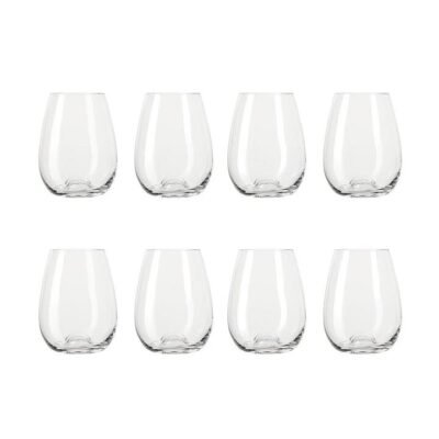 Alex Liddy Okto Set of 8 Stemless Glasses