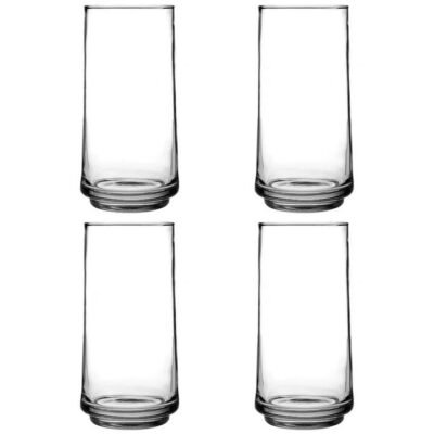 Anchor Hocking Set of 4 Finlandia Tea Glasses 532ml