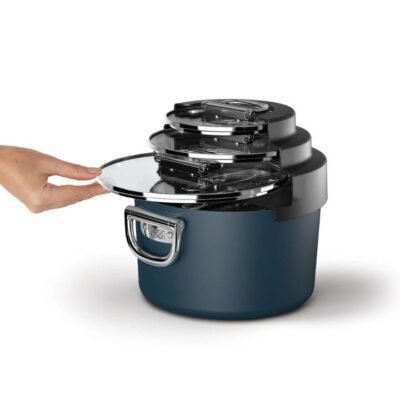 Joseph Joseph Space Stack 3 Piece Non Stick Cookware Set