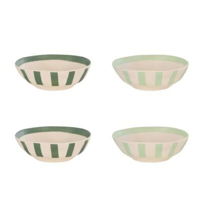 Davis & Waddell Saltara Set of 4 Bamboo Bowls