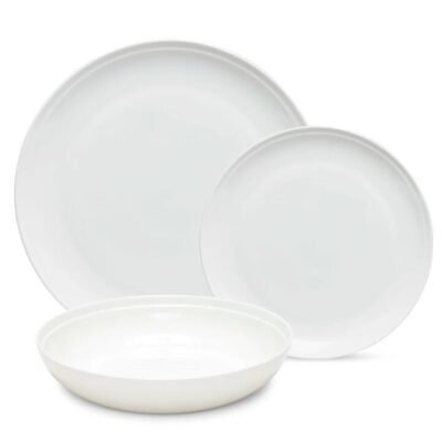 Salt & Pepper Edge 12 Piece Dinner Set