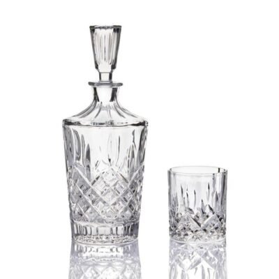Salt & Pepper Bond Decanter & Tumbler Set - 5 Piece - Harding