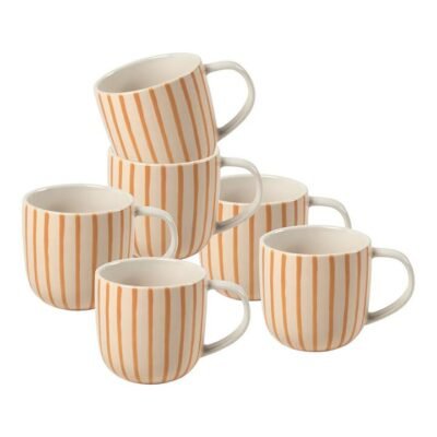 Salt & Pepper Anja Mugs 450mL - Set of 6