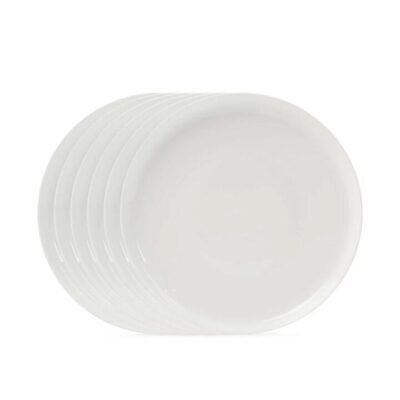 Salt & Pepper Canteen Entree Plates 22.5cm - Set of 6
