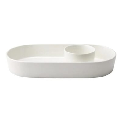 Ecology Origin Oval Chip & Dip Bowl 37.5x19.5cm
