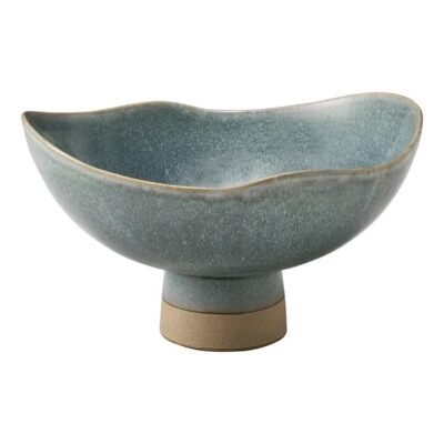 Ecology Rhodes Low Footed Bowl 30x18cm Willow