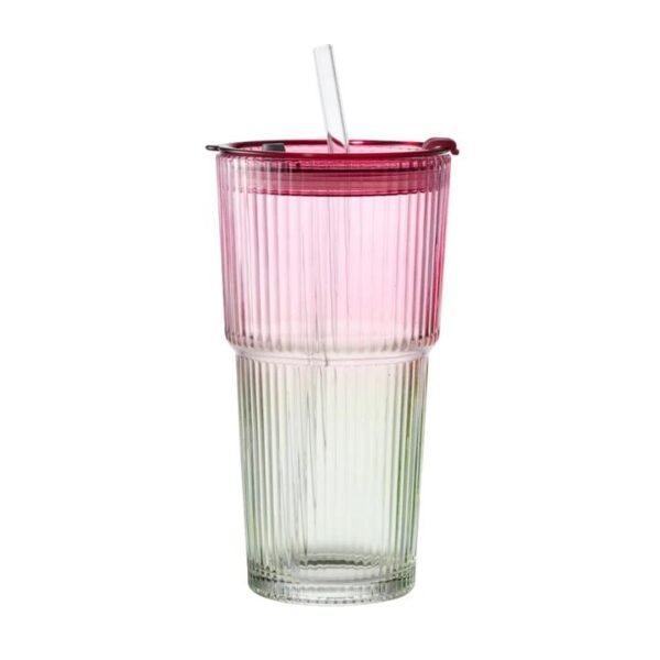 Alex Liddy Maisie Set of 2 Ribbed Glasses