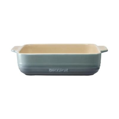 Baccarat Le Connoisseur Stoneware Square Baking Dish 24cm Mist