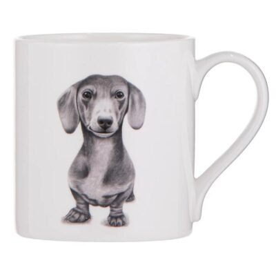 Ashdene Peeking Pups Dachshund Mug