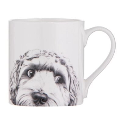 Ashdene Peeking Pups Oodle Mug