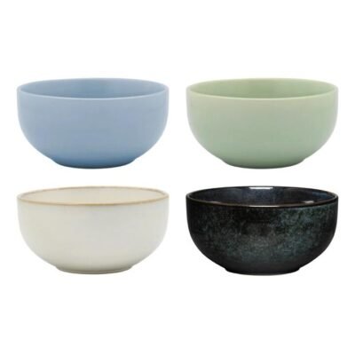 Ecology Element Set of 4 Noodle Bowls 14cm